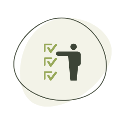 Symbol einer ausgefüllten Checkliste für Steuererklärungen